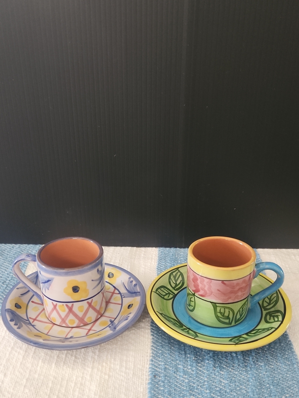 World Bazars Inc. cup and saucer sets